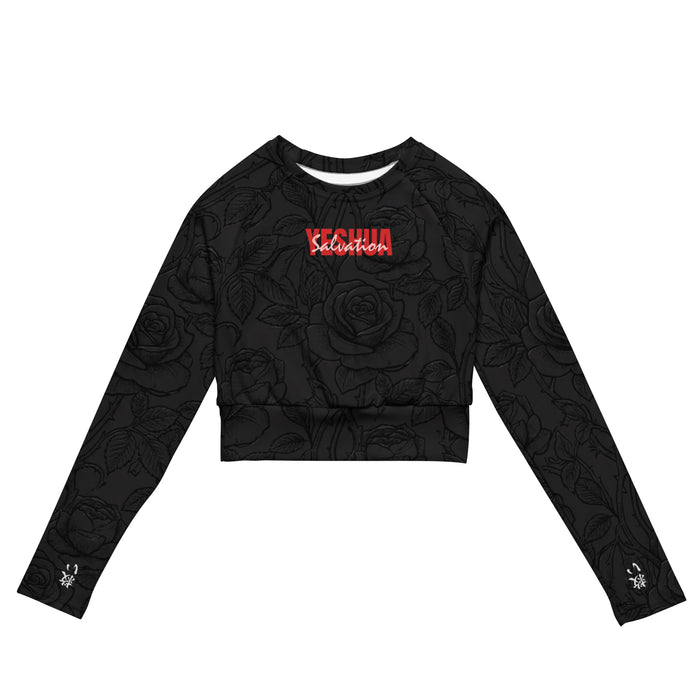 Women's Crop-Top Tee Shirt | Roses of Yeshua Edition