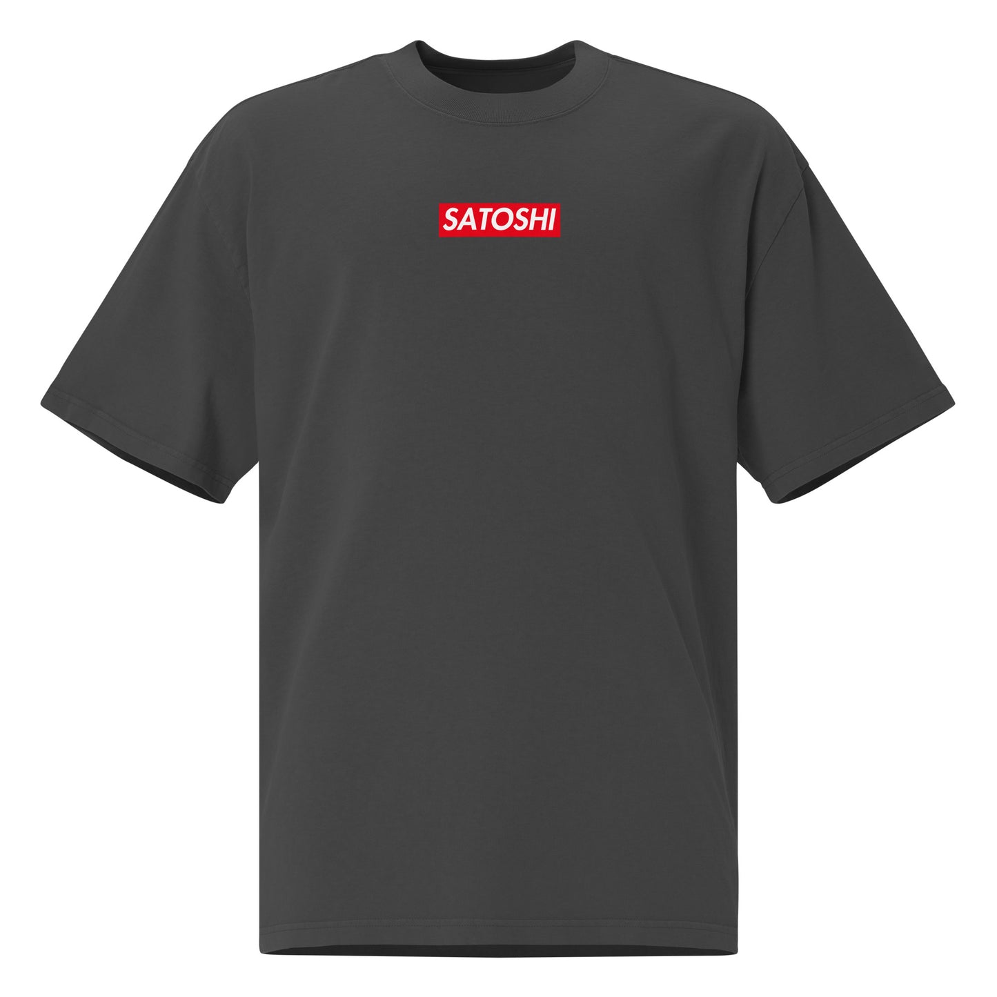 Satoshi Supreme - Oversized Faded Tee