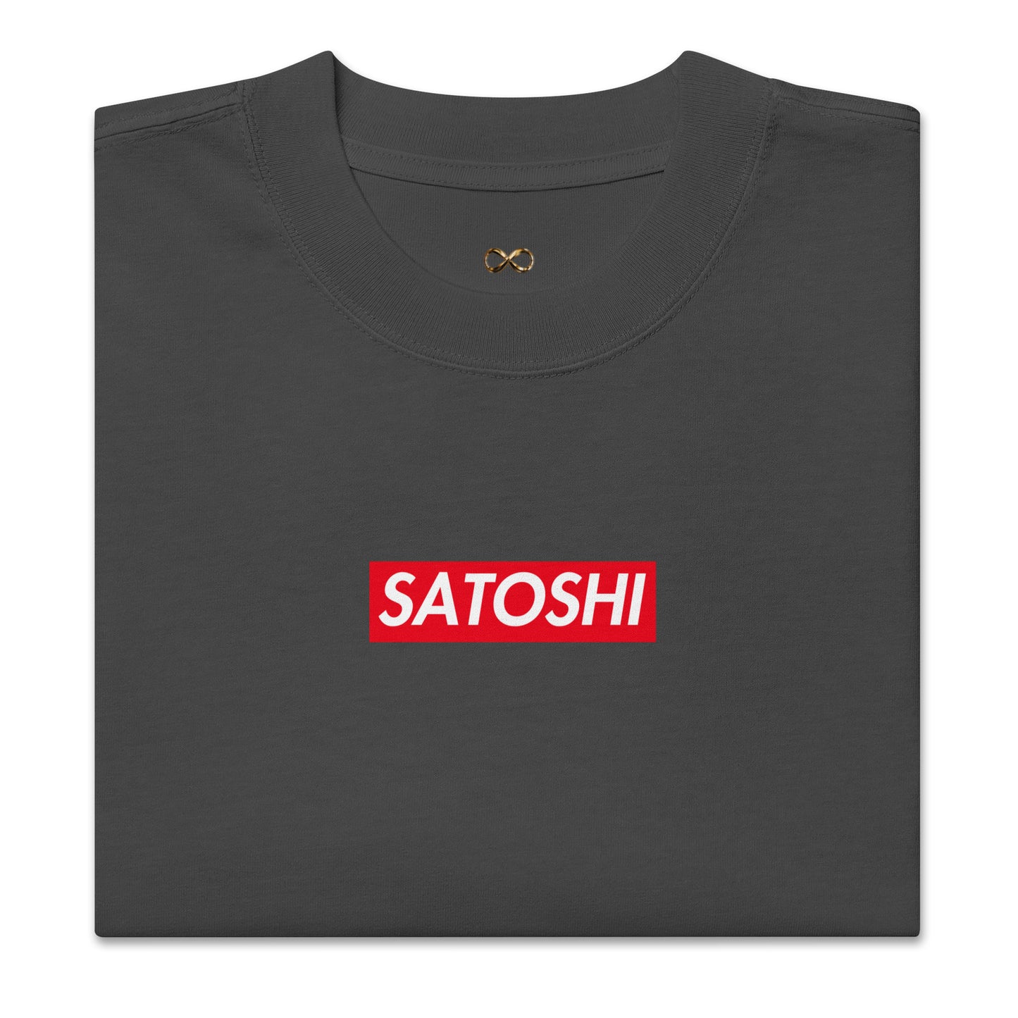 Satoshi Supreme - Oversized Faded Tee