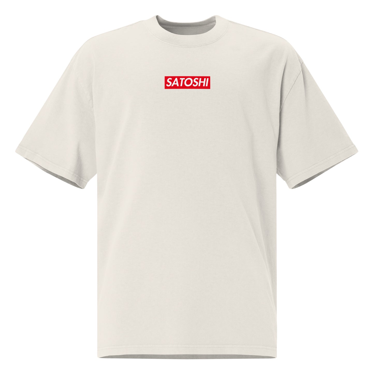 Satoshi Supreme - Oversized Faded Tee