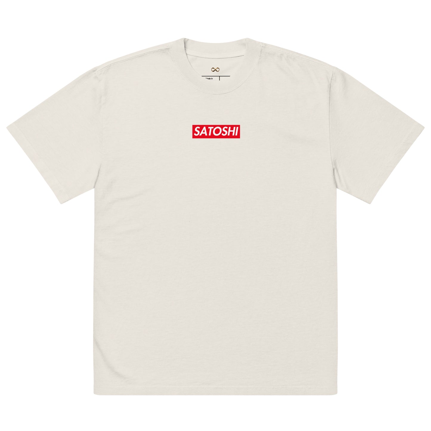 Satoshi Supreme - Oversized Faded Tee