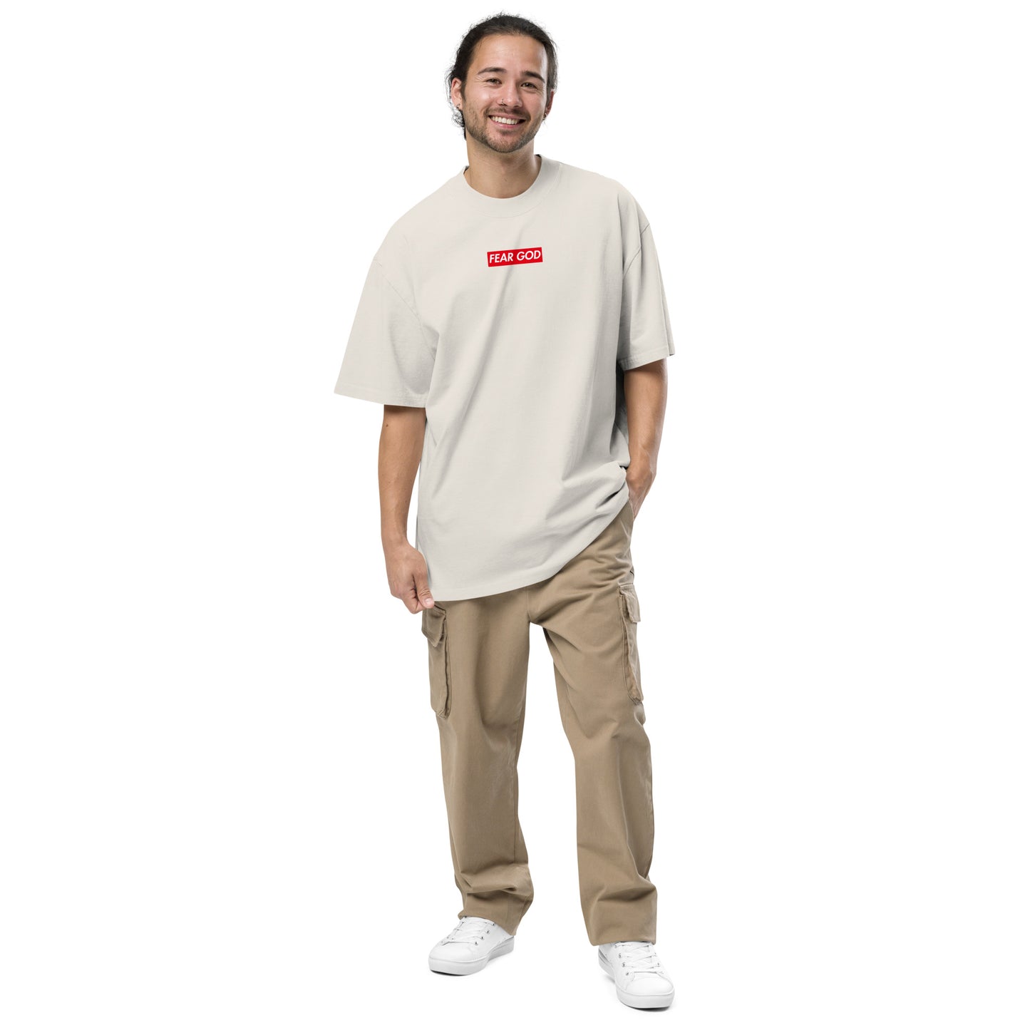SUPREME GOD - Goliath Sized Faded Tee