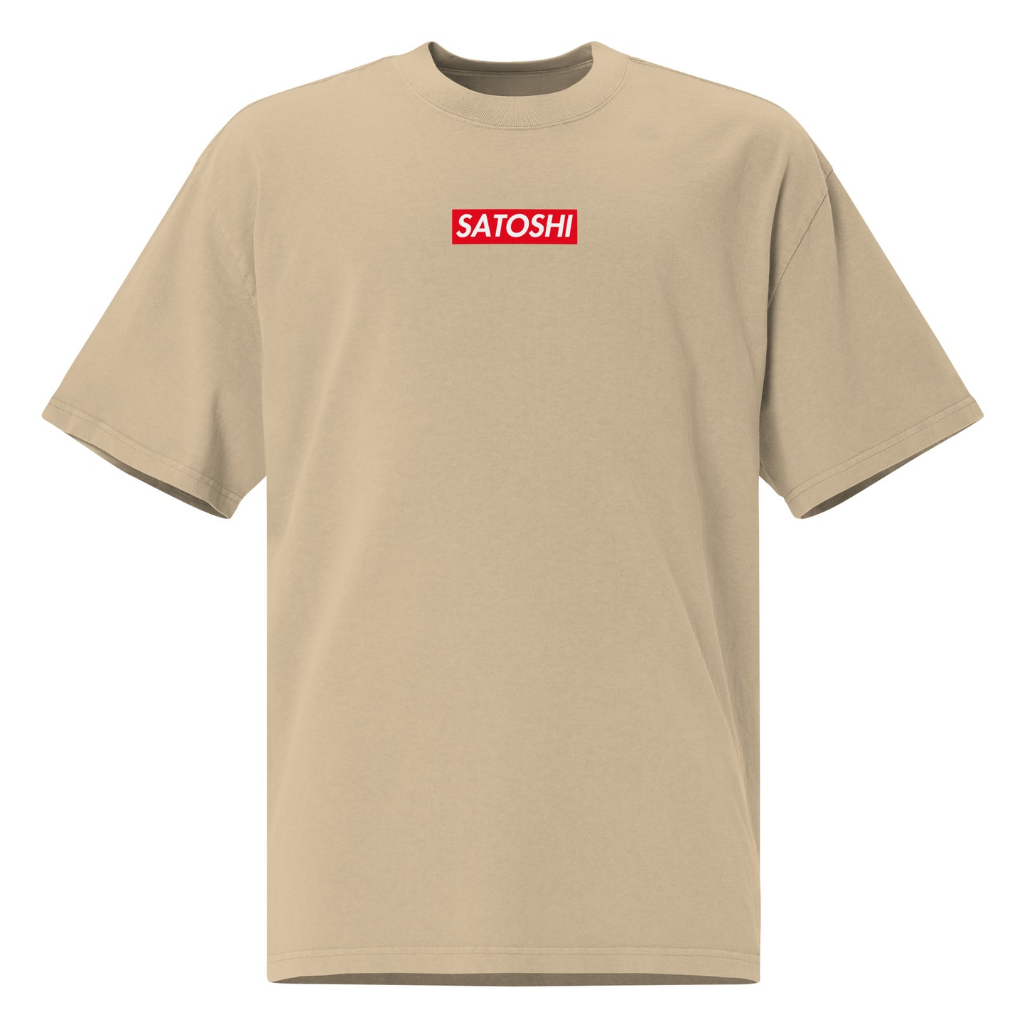 Satoshi Supreme - Oversized Faded Tee