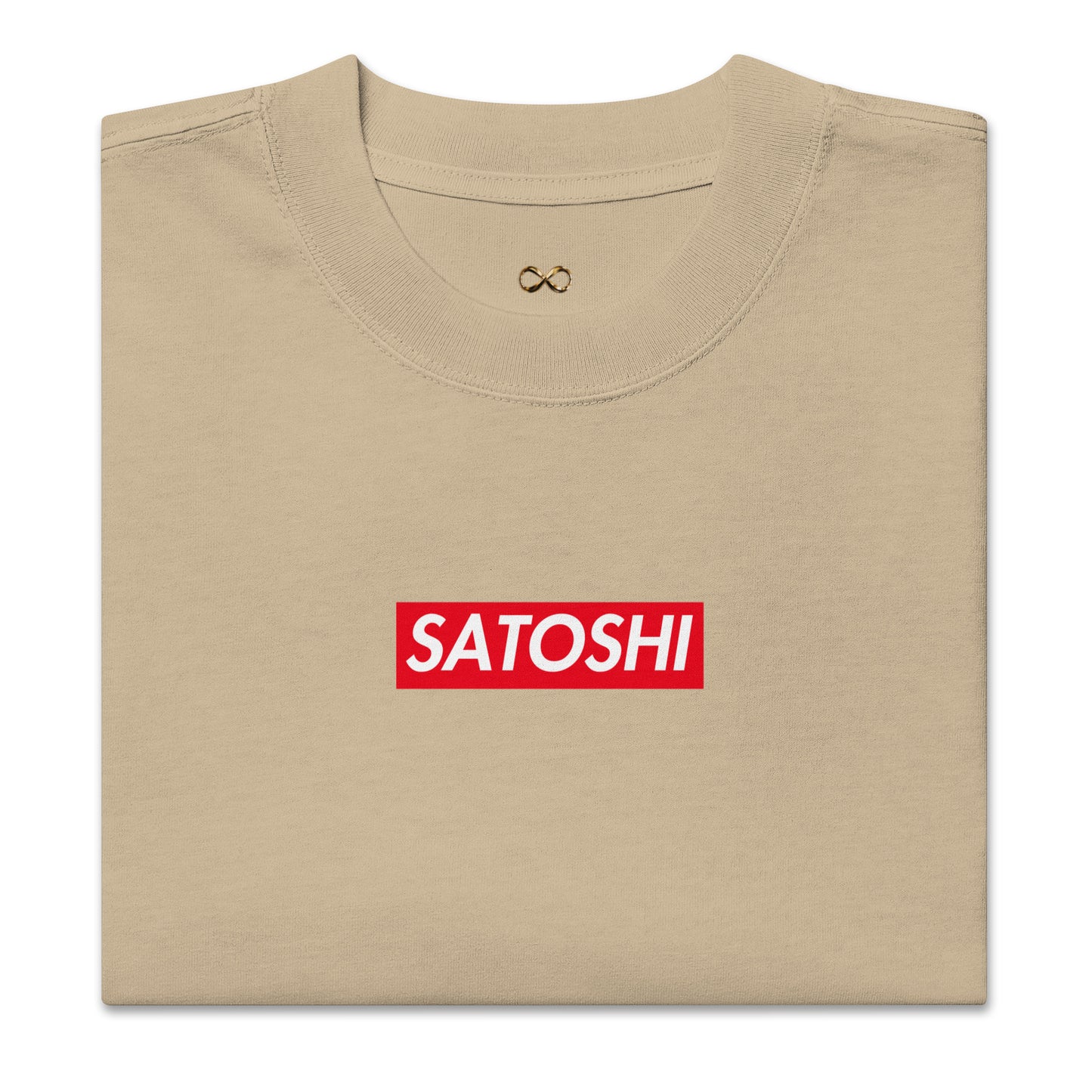 Satoshi Supreme - Oversized Faded Tee