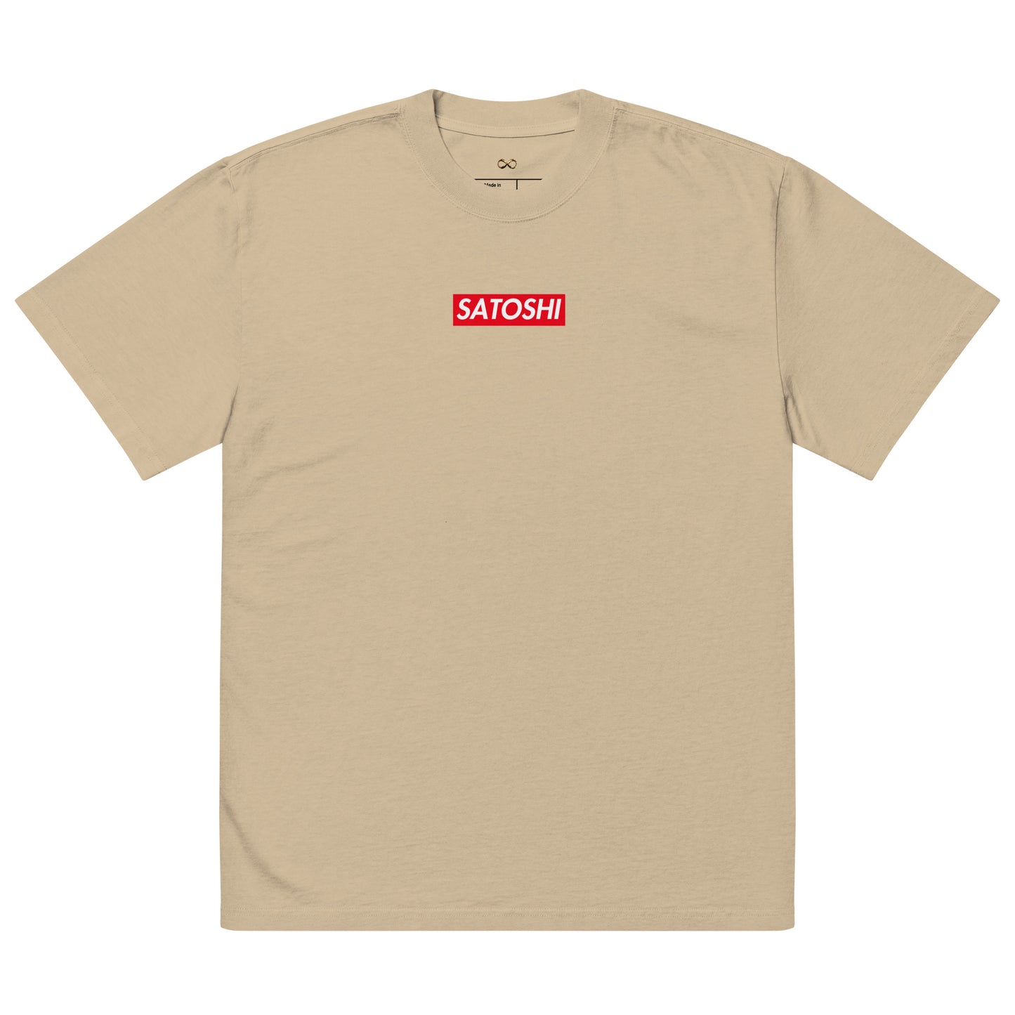 Satoshi Supreme - Oversized Faded Tee