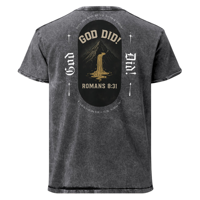 GOD DID! - Midnight Stone Tee