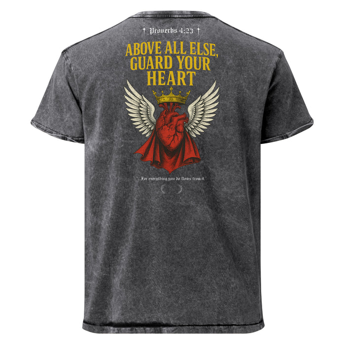 Proverbs 4:23 - Midnight Stone Tee