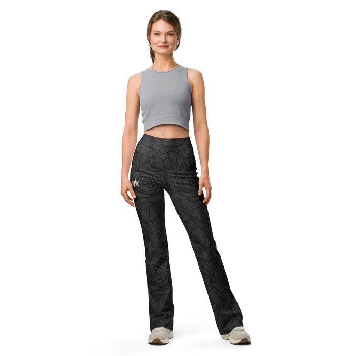 Flare Leggings | Roses of Yeshua Edition